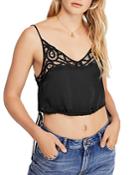 Free People Crochet-trim Cropped Cami