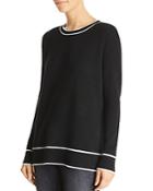 C By Bloomingdale's Tipped Cashmere Sweater - 100% Exclusive