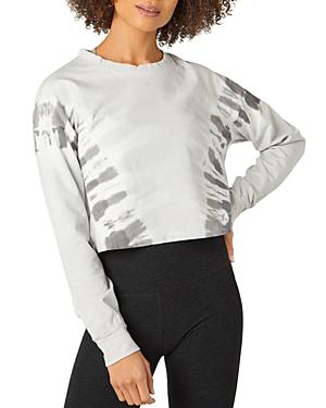 Beyond Yoga Weekend Tie-dye Boxy Cropped Sweatshirt