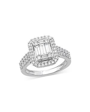 Bloomingdale's Mosaic Diamond Ring In 14k White Gold, 1.0 Ct. T.w. - 100% Exclusive