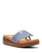 Donald Pliner Women's Thong Leather Wedge Sandals