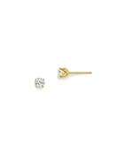 Diamond Round Tulip Stud Earrings In 14k Yellow Gold, .25 Ct. T.w. - 100% Exclusive