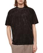 Allsaints Max Crinkle Wash Crewneck Tee