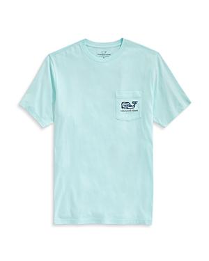 Vineyard Vines Fishing Derby Cotton Logo Graphic Pocket Tee