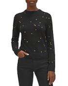 Equipment Nartelle Embroidered Stars Sweater