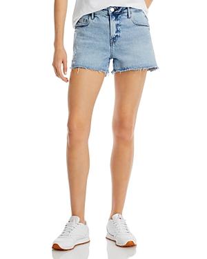 Frame Le Grand Garcon Jean Shorts In Hideaway