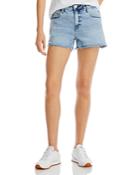 Frame Le Grand Garcon Jean Shorts In Hideaway