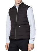 Reiss Voyage Reversible Quilted Vest