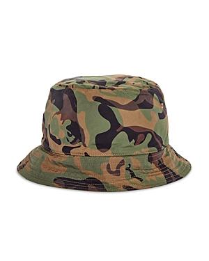 Alexander Mcqueen Camo Skull Print Bucket Hat