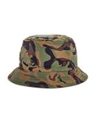Alexander Mcqueen Camo Skull Print Bucket Hat
