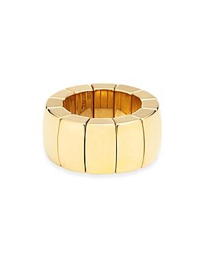 Roberto Demeglio Aura Stretch Ring In 18k Gold Overlay