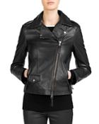 Gerard Darel Susan Leather Moto Jacket