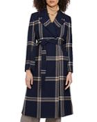 Barbour Killin Tartan Belted Coat