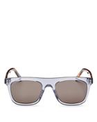 Dior Homme Walk Flat Top Square Sunglasses, 50mm