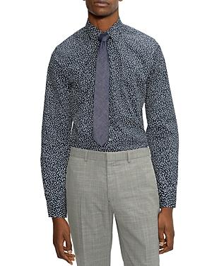 Ted Baker Cotton Printed Slim Fit Shirt