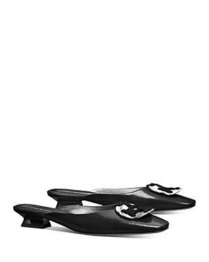 Tory Burch Women's Patos Logo Kitten Heel Mules