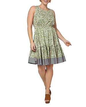 Leota Plus Kristen Printed Dress
