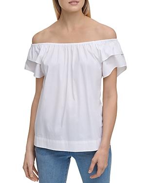 Dkny Off The Shoulder Top