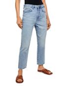Free People Stovepipe Jeans In Mid Indigo