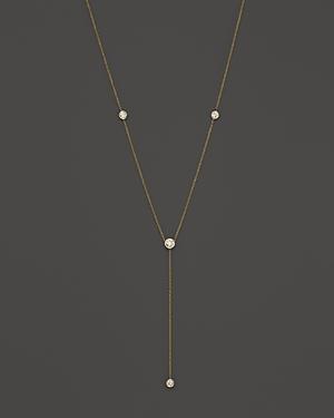 Diamond Station Y Necklace In 14k Yellow Gold, .50 Ct. T.w. - 100% Exclusive