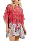 Ted Baker Floral Tie Waist Cover Up