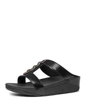 Fitflop Women's Fino Sparkle Slide Sandals