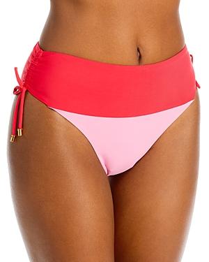 Pq Swim Color Blocked High Waist Bikini Bottom