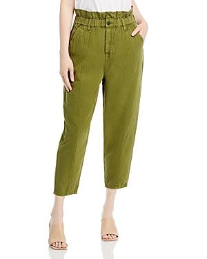 Blanknyc Paperbag Waist Cropped Pants