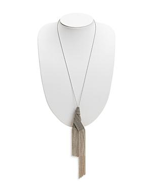 Peserico Bijoux Two-tone Tassel Pendant Necklace, 23.62