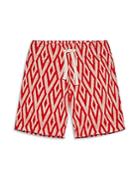 Orlebar Brown Trevone Cano Jacquard Relaxed Fit Drawstring Shorts