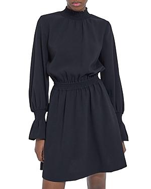 The Kooples Denby Smocked Trim Dress
