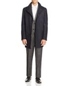 John Varvatos Star Usa Luxe Check Slim Fit Topcoat - 100% Exclusive