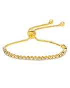 Graziela Gems 18k Yellow Gold Diamond Bolo Bracelet