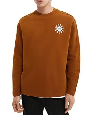 Scotch & Soda Chest Logo Crewneck Sweatshirt