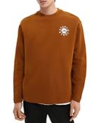 Scotch & Soda Chest Logo Crewneck Sweatshirt
