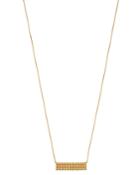 Bloomingdale's Beaded Rectangle Bar Necklace In 14k Yellow Gold, 24 - 100% Exclusive