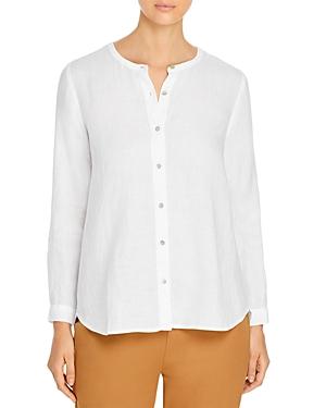 Eileen Fisher Petites Organic Linen Shirt