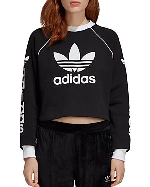 Adidas Originals Trefoil Cropped Sweatshirt