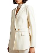 Ted Baker Joanni Peak Lapel Waist Tab Blazer