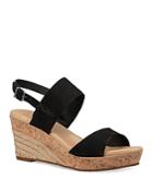 Ugg Elena Leather Wedge Sandals