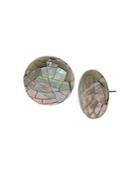 Robert Lee Morris Soho Mosaic Round Earrings