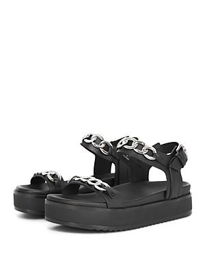 The Kooples Women's Embellished Wedge Sandals