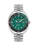 Bulova Oceanograper Green Dial Watch, 44mm