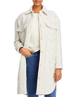 Blanknyc Grand Entrance Sequined Shirt Jacket
