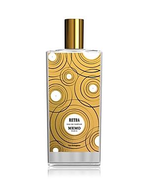 Memo Paris Retba Eau De Parfum 2.5 Oz.
