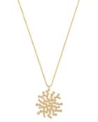 Bloomingdale's Diamond Scatter Cluster Pendant Necklace In 14k Yellow Gold, 16.5-18, 0.90 Ct. T.w. - 100% Exclusive