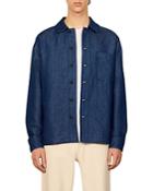 Sandro Chambray Overshirt