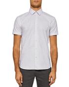 Ted Baker Foresth Geo Regular Fit Button-down Shirt