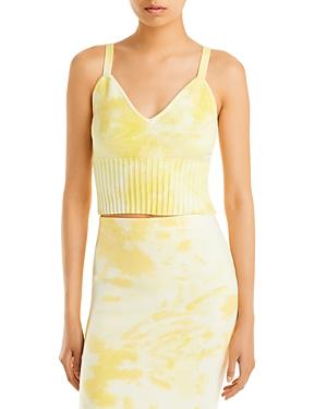 Aqua Tie Dye Sweater Tank - 100% Exclusive