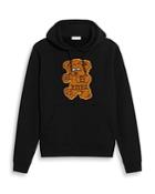 Sandro Teddy Patch Hoodie